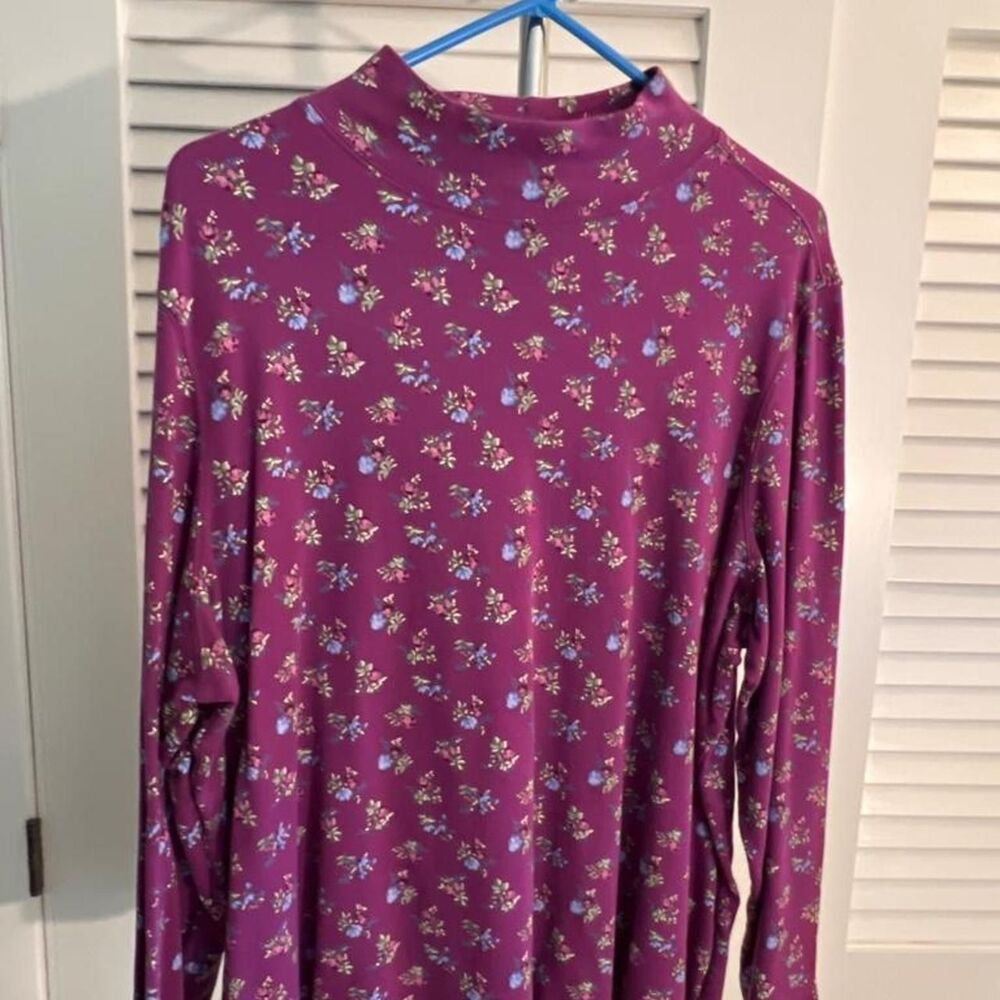 Basic-editions Women's Purple and Pink Shirt
